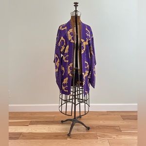 Vintage hand sewn Kimono silk - good condition
